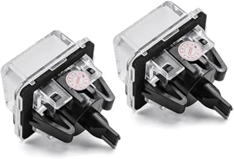 Wivplex 2Pcs White License Plate Light for Benz - Image 5