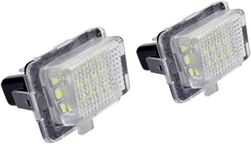 Wivplex 2Pcs White License Plate Light for Benz - Image 4
