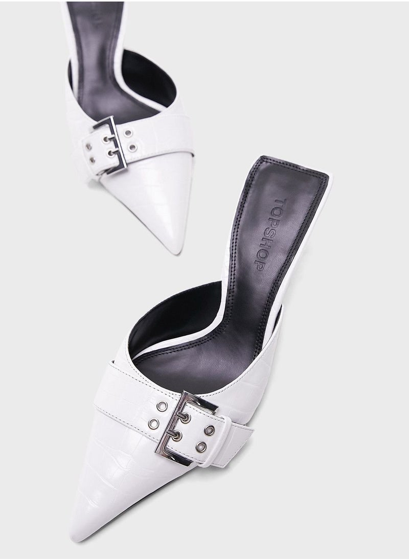 TOPSHOP - Backless Pumps - Image 1