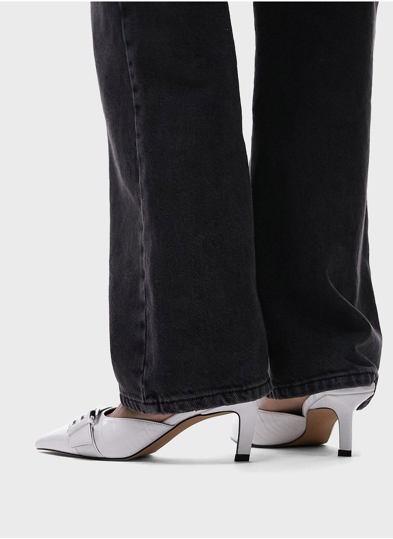TOPSHOP - Backless Pumps - Image 1