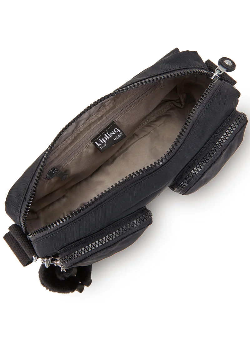 kipling Chilly Up Small crossbody Black Noir-I5385P39