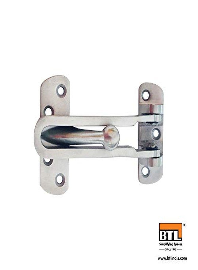 BTL Heavy Duty Door Security Latch (Swing Arm Door Guard Bolt) (Swing Bar Latch) (Stainless Steel 304) (Anti-Theft Door Guard) (BDF-SL-1) - Image 3