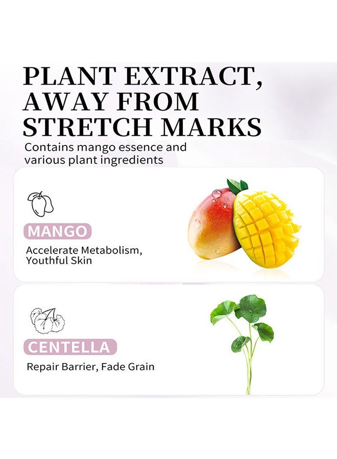 LIFUSHA Mango Pregnancy，Scars Cream，For Maternity Repair Stretch Marks Enhance Skin Elasticity, Can Promote Cell Regeneration, Repair Necrotic Cells, Designed For Mother's Stretch Marks 40g - Image 3