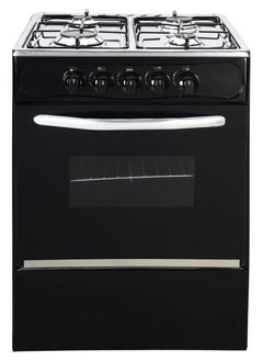 GLOBAL Freestanding Gas Cooker - 4 Burners Black sides - 55*55 Cm  - Image 1