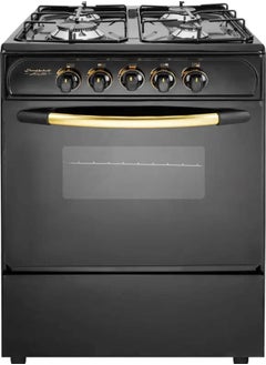 Freestanding Gas Cooker - 4 Burners Black sides - 55*55 Cm