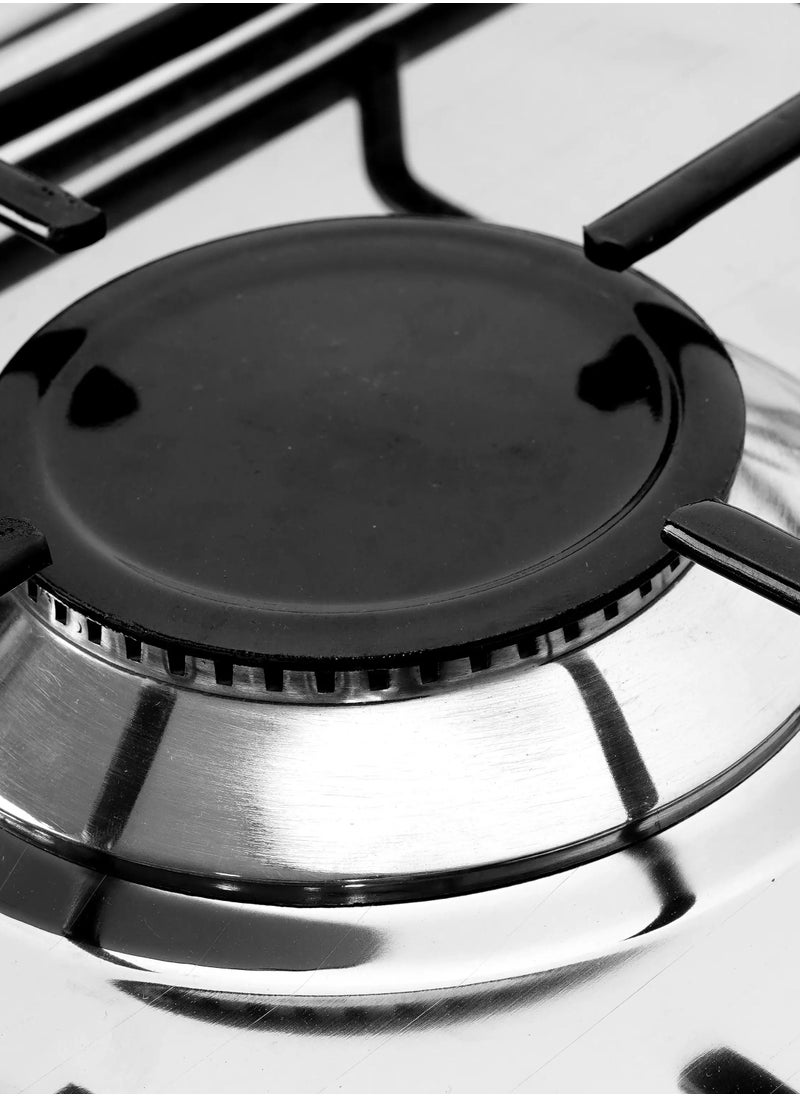 GLOBAL - Freestanding Gas Cooker - 4 Burners Black sides - 55*55 Cm - Image 1
