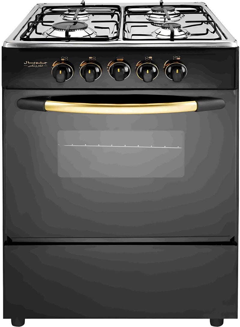 غلوبال بوتاجاز 4 شعله  55*55  أسود - Image 1