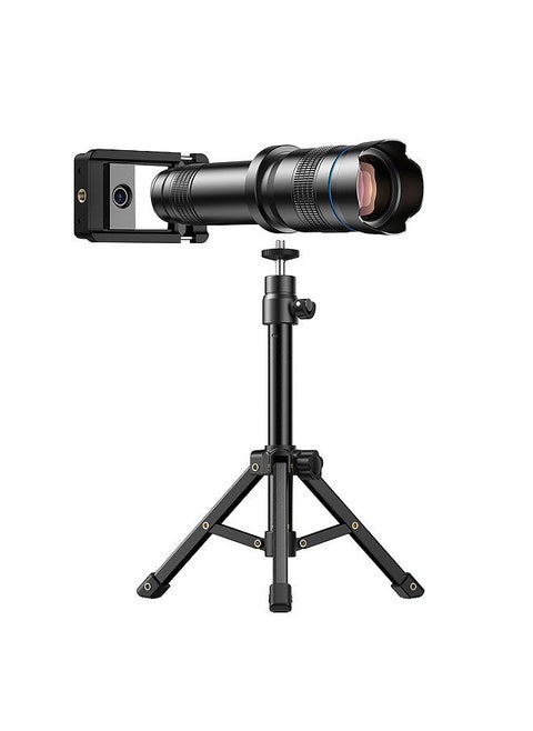 Portable Universal Clip-on Type External Telephoto Lens 36X Optical Magnification Mobilephone Lens Multifunctional Auxiliary Tool