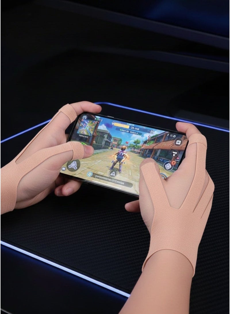 ProGamer Pre-Cut Finger Tapes – Endure Marathon Sessions, Maintain Peak Accuracy(10 Sheets / 5 Pairs) - Image 1