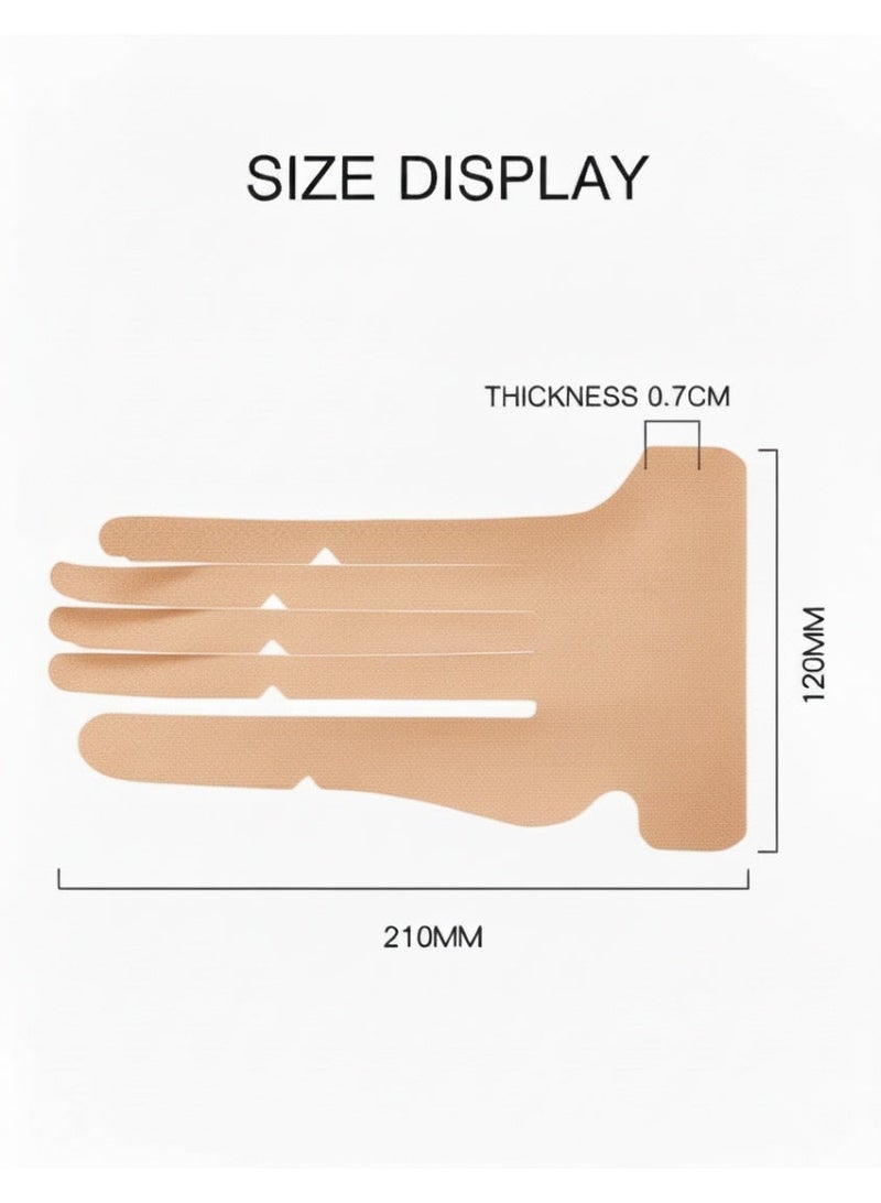 ProGamer Pre-Cut Finger Tapes – Endure Marathon Sessions, Maintain Peak Accuracy(10 Sheets / 5 Pairs) - Image 5