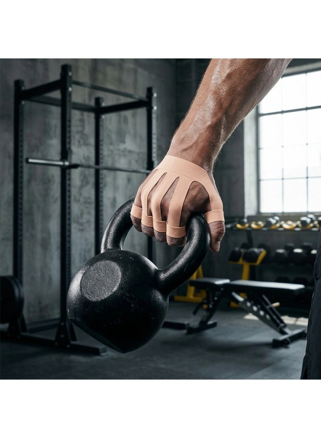 Lahoon Super Stretchy Thumb Tape - Weightlifting Hook Grip Tape & WOD Tape for Cross Training, Gym Workout Tape, Athletic Finger Wrap - Flexes with Every Move -  (10 Sheets/5 Pairs) - Image 4