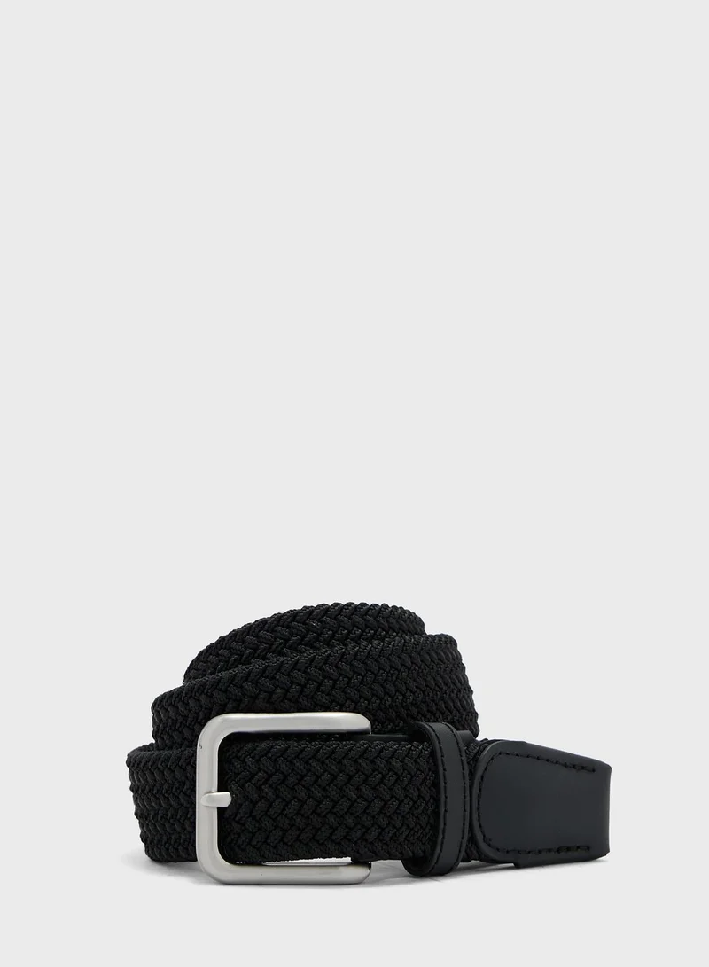 Jack & Jones Junior Youth Braided Allocated Hole Belt