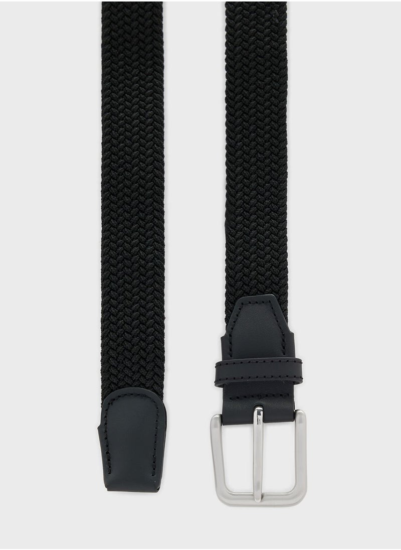 Jack & Jones Junior - Youth Braided Allocated Hole Belt - Image 1