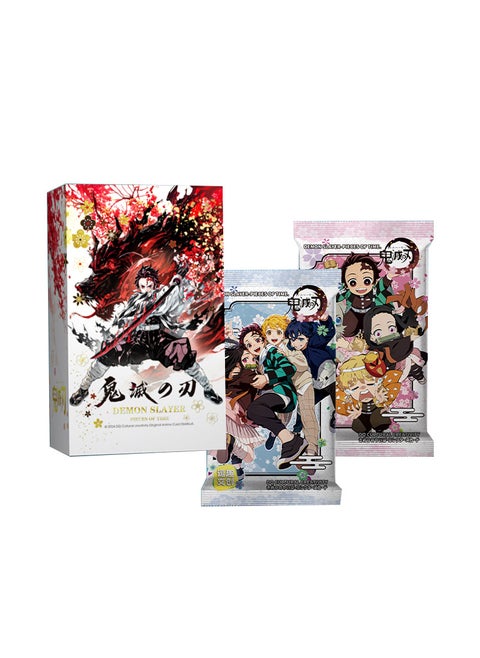 Demon Slayer Collectible Card GameFun cultural and creative demon slayer: kimetsu no yaiba 2nd time fragments in a box of 11+1 pack of 23 sheets Fun cultural and creative demon slayer: kimetsu no yaiba 2nd time fragments in a box of 11+1 pack of 23 sheets