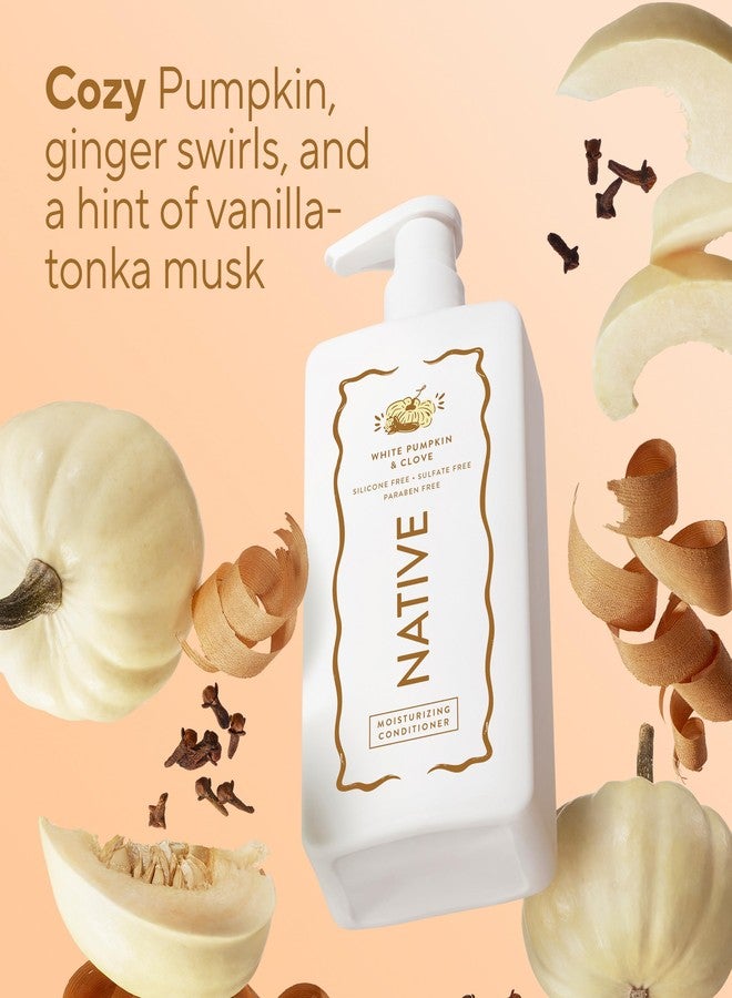 Native Silicone and Sulfate Free Moisturizing Conditioner, White Pumpkin & Clove, 16.5 fl oz - Image 2