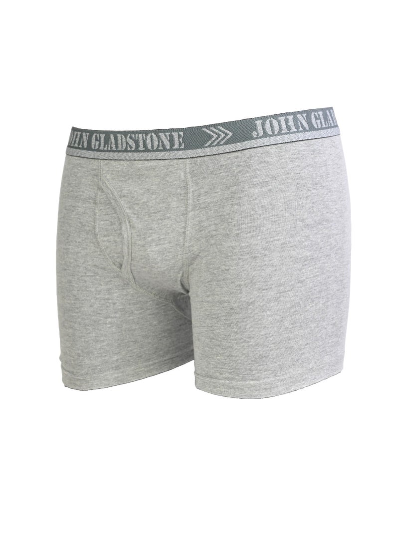 John Gladstone - John Gladstone Men's Cotton Outer Elastic Boxer - 3 Pack - Image 1