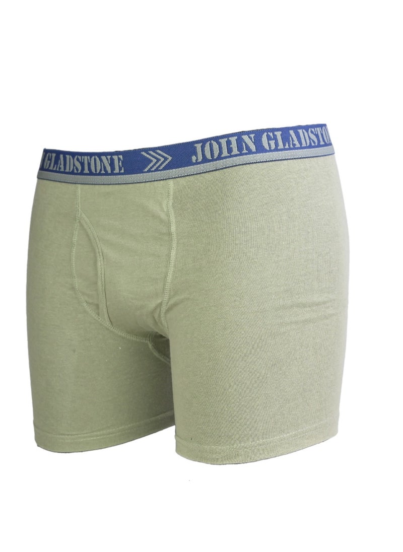 John Gladstone - John Gladstone Men's Cotton Outer Elastic Boxer - 3 Pack - Image 1