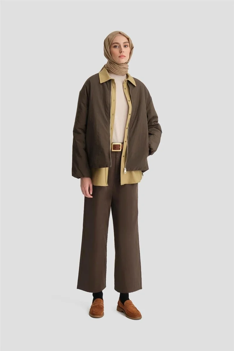 ARMINE Straight Trousers ORT2720 Khaki