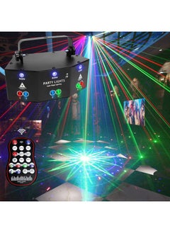 General Party Lights, 9 Lens Laser Stage Light Scan Light, LED Light 9-Eye RGB DMX Scan Projector Colorful KTV Bar Laser Stage Light Disco Bar Coffee Stage Laser Light Home Decor  - Image 3