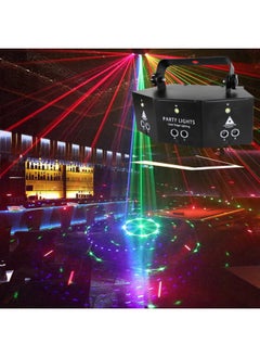 General Party Lights, 9 Lens Laser Stage Light Scan Light, LED Light 9-Eye RGB DMX Scan Projector Colorful KTV Bar Laser Stage Light Disco Bar Coffee Stage Laser Light Home Decor  - Image 4