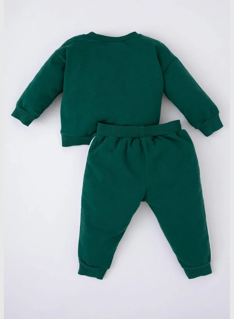 DeFacto New Year 2 Pack BabyBoy Bike Neck Long Sleeve Knitted Set