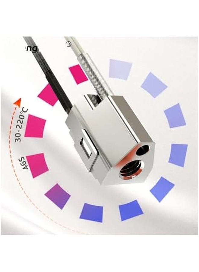 VKIT Ceramic Heating Core Quick Heat M6 Thread Universal Hotend Compatible Ender3 Volcano CR10 CR6 Prusa Voron 3D Printer Chcb V Volcanohotend - Image 5