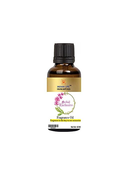 INDIANLIFE Organic Smell Fragrance Oil Orange and Orchid For BathbomHerbal Handmade SoapRoom FreshenerDiffusion MeditationPack of 2 10 Ml each  - Image 3