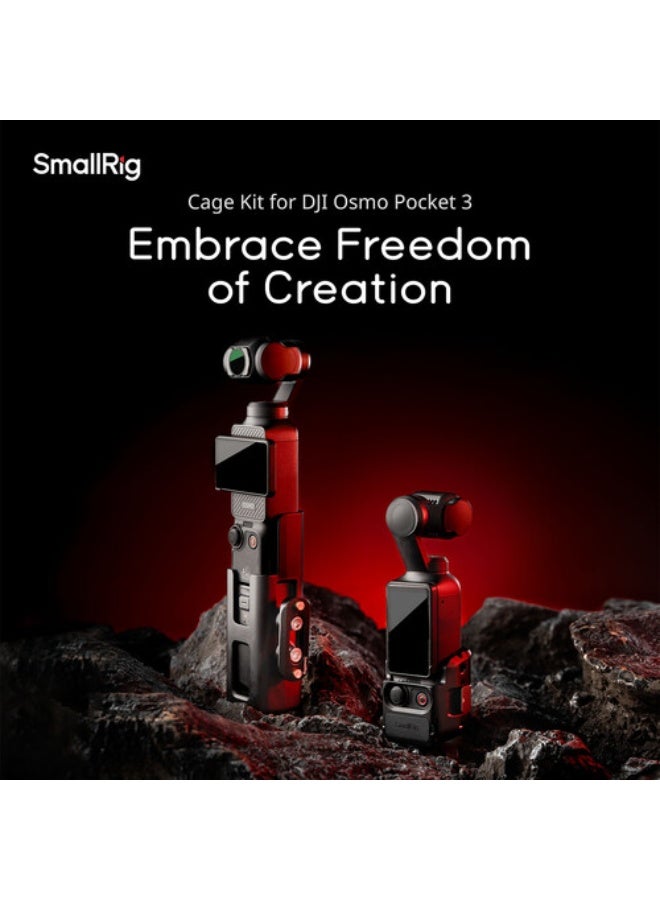 SmallRig Extended Cage for DJI Osmo Pocket 3 5117 - Image 4