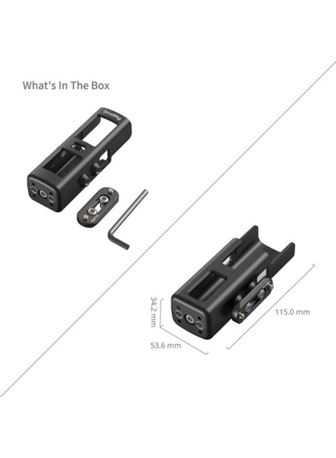 SmallRig Extended Cage for DJI Osmo Pocket 3 5117 - Image 2