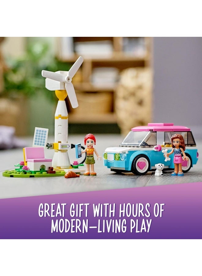 LEGO Friends Olivia's Electric Car 41443 Building Kit - Image 3
