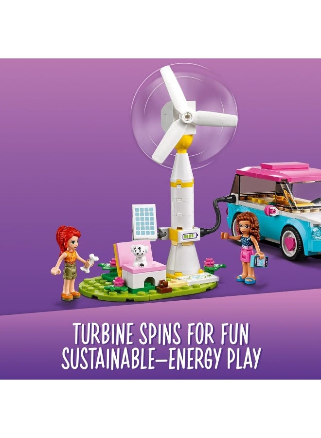LEGO Friends Olivia's Electric Car 41443 Building Kit - Image 5
