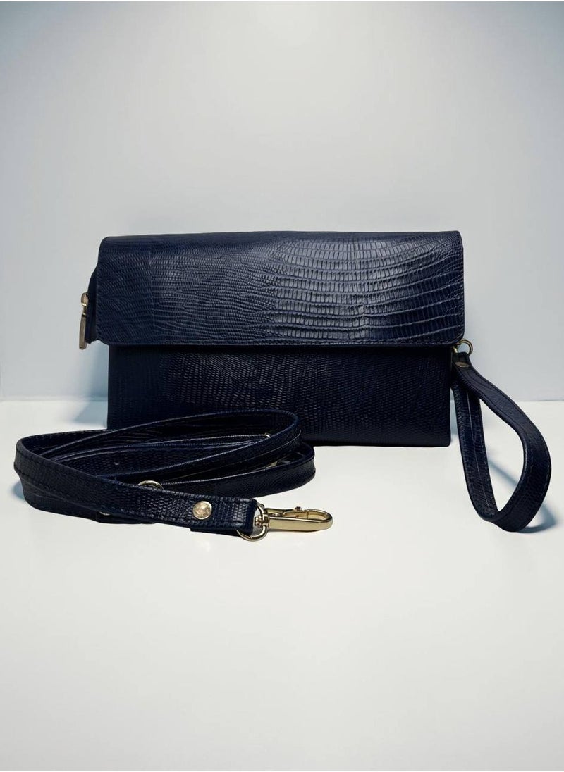 celora Genuine Leather Clutch Bag for Women - Crocodile Pattern, Shoulder & Hand Carry – Celora  - Image 4