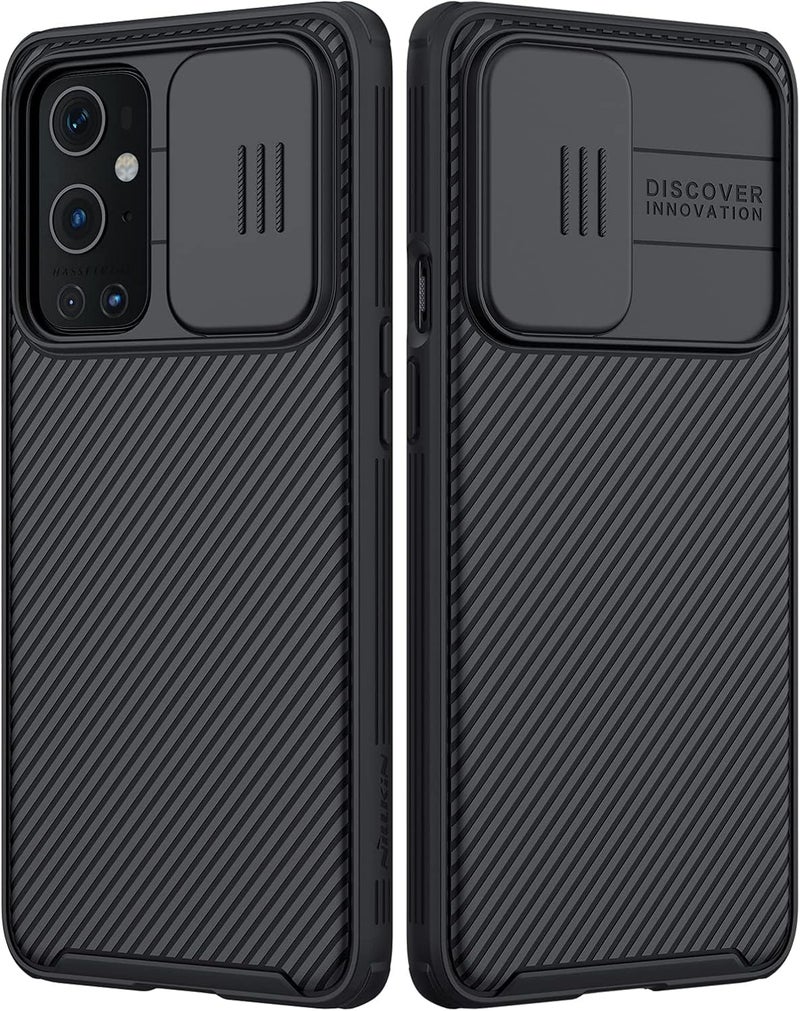 Nillkin Oneplus 9 Pro Case With Slide Camera Cover, Upgrate Camshield Pro Case With Camera Protection For Oneplus 9 Pro 2021 Black - Image 1