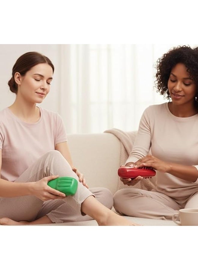 جهاز تدليك الرأس بـ5 رؤوس الأنسجة لتقوية آلام الظهر والساق والرأس والكتف، جهاز مساج عضلي قوي وتحفيز الدورة الدموية نيكولاوت للعضلات أو الرياضيين - Image 2