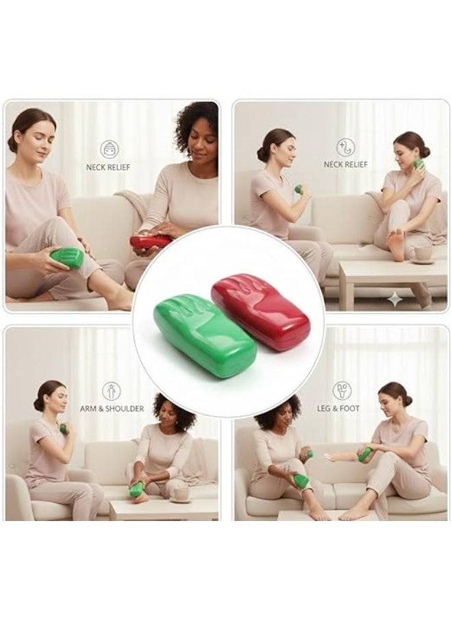 جهاز تدليك الرأس بـ5 رؤوس الأنسجة لتقوية آلام الظهر والساق والرأس والكتف، جهاز مساج عضلي قوي وتحفيز الدورة الدموية نيكولاوت للعضلات أو الرياضيين - Image 3