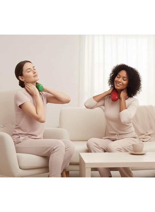 جهاز تدليك الرأس بـ5 رؤوس الأنسجة لتقوية آلام الظهر والساق والرأس والكتف، جهاز مساج عضلي قوي وتحفيز الدورة الدموية نيكولاوت للعضلات أو الرياضيين - Image 5