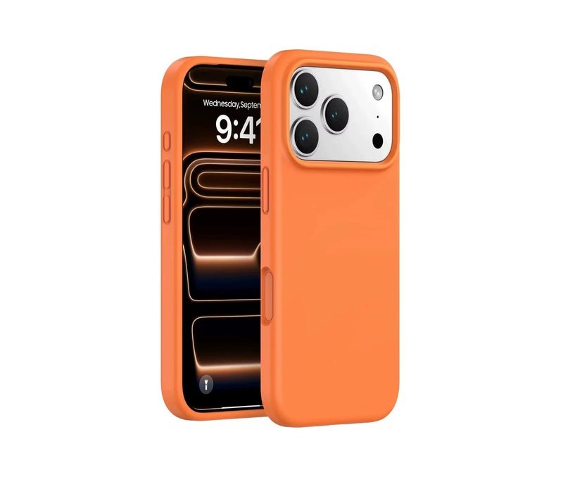 Premium Silicone Case for iPhone 17 Pro Max – Stylish protection featuring a slim design and soft-touch finish, with scratch and slip resistance; a full-protection silicone case with a modern look. - Image 3