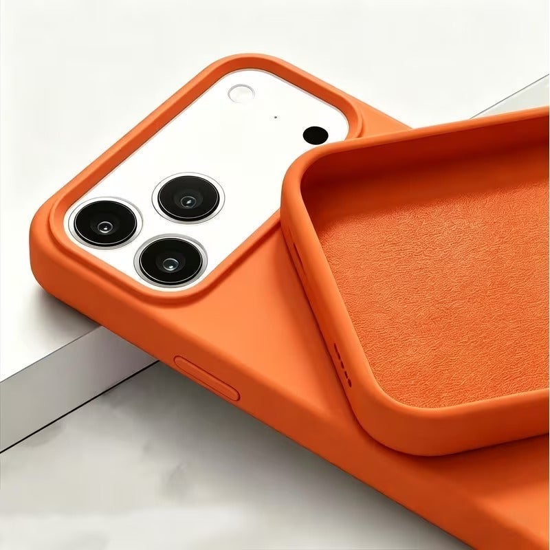 Premium Silicone Case for iPhone 17 Pro Max – Stylish protection featuring a slim design and soft-touch finish, with scratch and slip resistance; a full-protection silicone case with a modern look. - Image 5