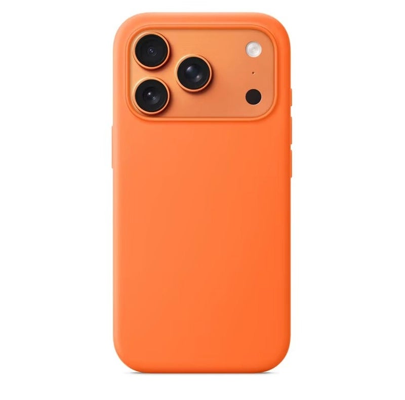 Premium Silicone Case for iPhone 17 Pro Max – Stylish protection featuring a slim design and soft-touch finish, with scratch and slip resistance; a full-protection silicone case with a modern look. - Image 1