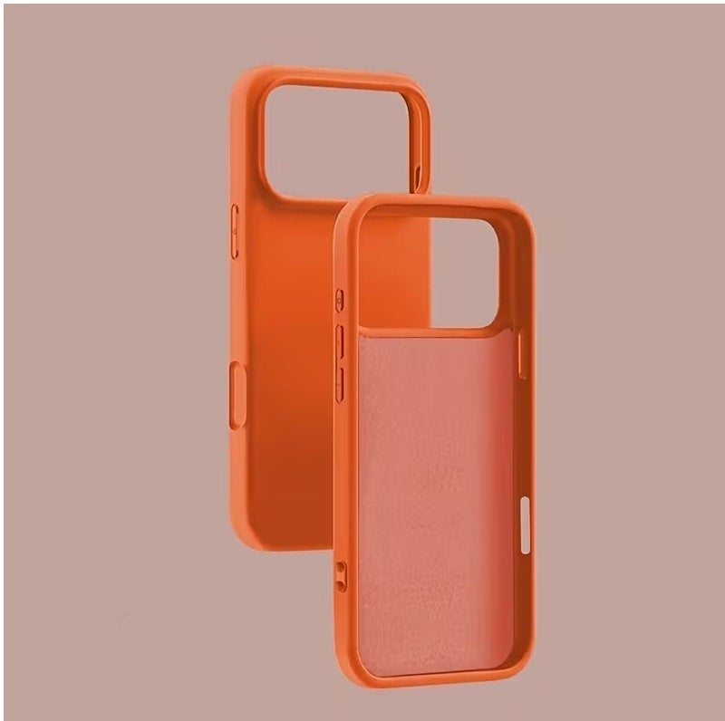 Premium Silicone Case for iPhone 17 Pro Max – Stylish protection featuring a slim design and soft-touch finish, with scratch and slip resistance; a full-protection silicone case with a modern look. - Image 4