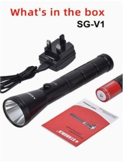 Stargold Heavy Duty Water Resistant Emergency Torch Light Rechargeable Fog Light Sg V1  - Image 3