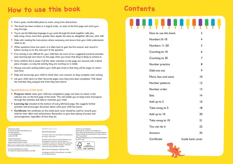 Counting Workbook Ages 3-5: Prepare for Preschool with Easy Home Learning - Image 3
