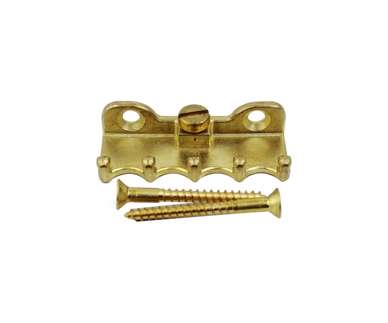 Guyker Electric Guitar Tremolo Bridge Spring Claw Full Solid Brass Hook With Screw - Image 1