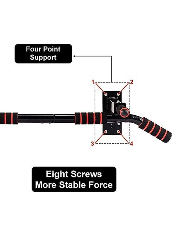 Pull Up Bars, Wall Mounted Pull Up Bar, Chin Up Bar, Multi Gyms for Home, Strength Training Equipment (Max Load 200kg)