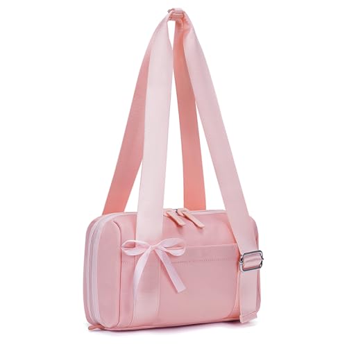 ANKICK Mini Gym Bag Small Duffle Bags Tote for Women Pink Workout Bag Lightweight for Weekender Travel Sports Yoga Fitness - Image 1