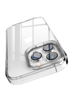 Houmt iPhone 14 Pro Max Case 6.7 inch Shockproof Thin Yellowing Resistant Slim Transparent TPU Phone Cover  - Image 2