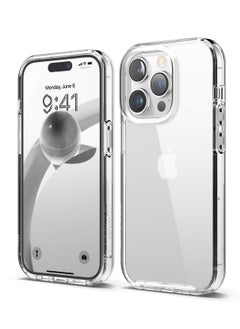 Houmt iPhone 14 Pro Max Case 6.7 inch Shockproof Thin Yellowing Resistant Slim Transparent TPU Phone Cover  - Image 1