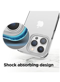 Houmt iPhone 14 Pro Max Case 6.7 inch Shockproof Thin Yellowing Resistant Slim Transparent TPU Phone Cover  - Image 5