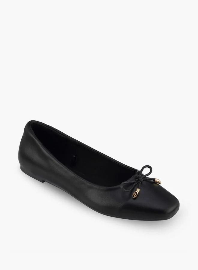 Celeste Women Bow Accent Ballerina Shoes