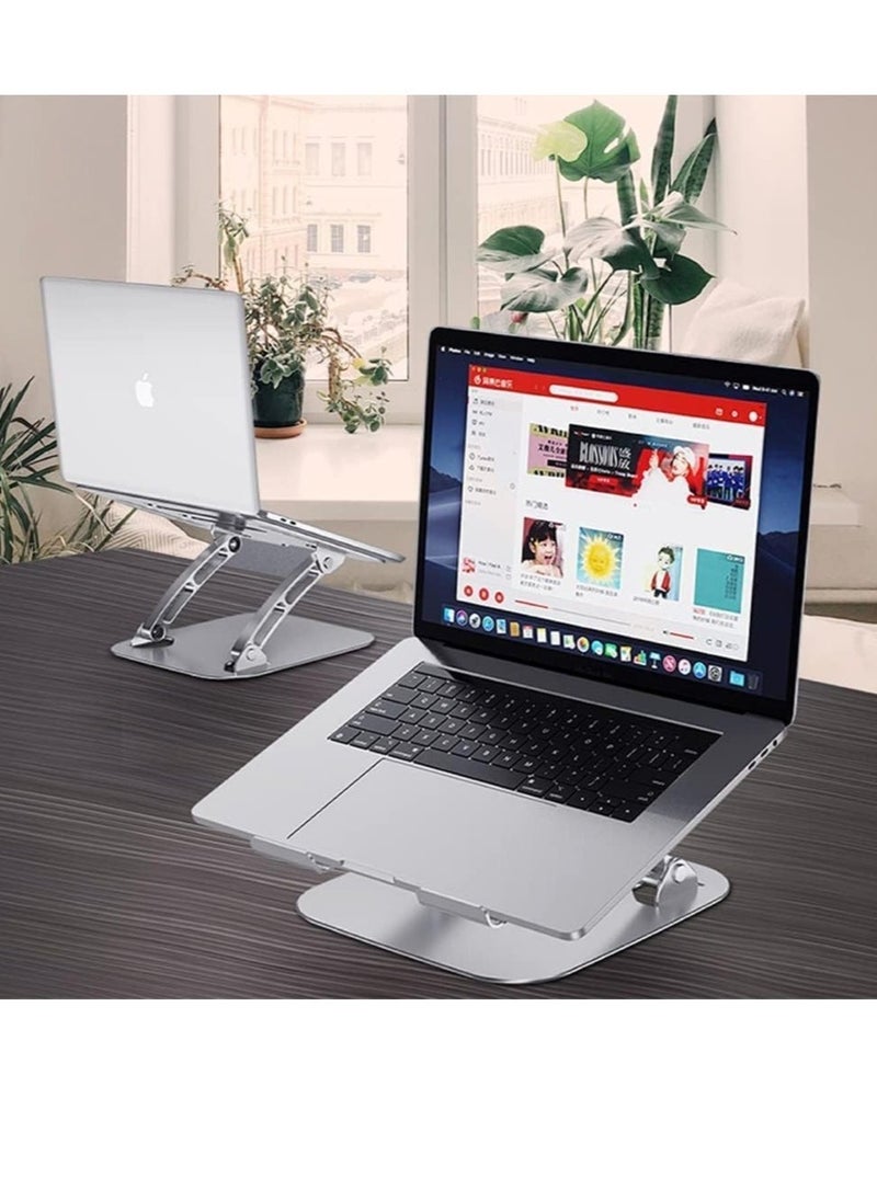 Laptop Stand, Notebook Stand Ergonomic Height Angle Adjustable Computer Laptop Holder Compatible with MacBook Air Pro Dell  Samsung Alienware All Laptops 11 17 - Image 2